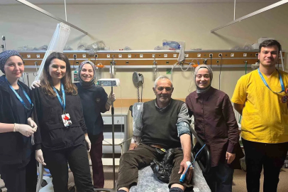 İnme hastasına hayat kurtaran müdahale
