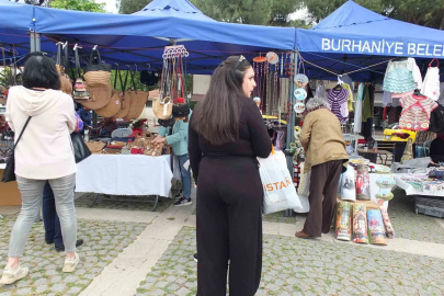 Balıkesir’de kadınlar Anneler Gününde sergi açtı
