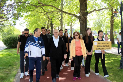 Denizli sağlık için hareket etti
