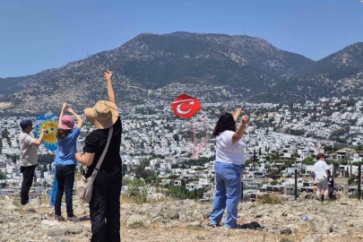 Bodrum’da Uçurtma Festivali yoğun ilgi gördü
