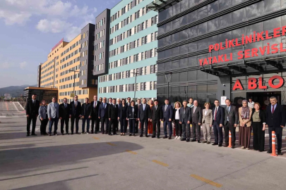 Vali Varol, Şehir Hastanesi’nde incelemelerde bulundu

