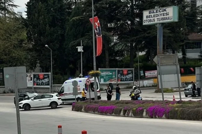 Yayaya çarpmamak için manevra yapınca hastanelik oldu
