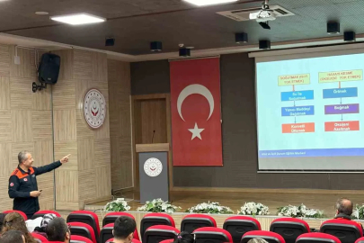 Aydın’da vakıf personeline afet farkındalık eğitimi verildi
