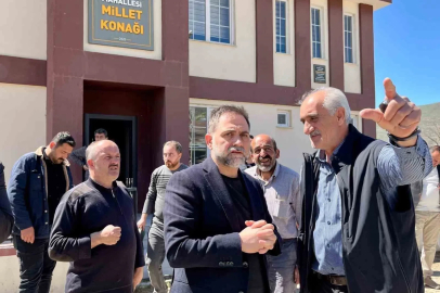 Başkan Uçar sahada, talepler yerinde dinleniyor

