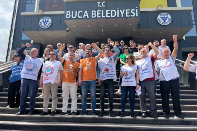 Buca Belediyesi’nde memurların eylemi sürüyor: Özgür Özel’e seslerini duyuracaklar
