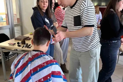 Sinop’ta geleceğin ustaları özel öğrenciler için çalıştı
