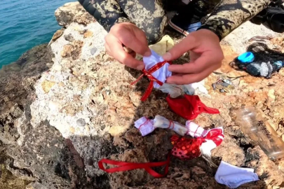 Antalya’da denizin dibi dileklerle doldu: Ev, araba ve sağlık istekleri
