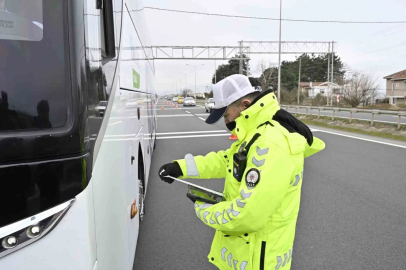 Ordu’da bir haftada 20 bine yakın araç ve sürücüsü denetledi
