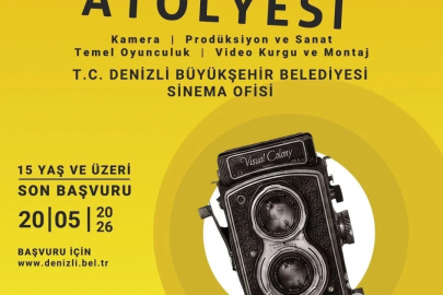 Kısa Film Atölyesi başlıyor
