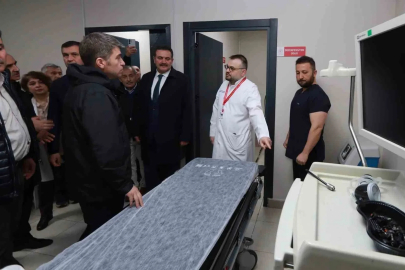 Hastanede 2 üniteli yeni endoskopi ünitesi açıldı
