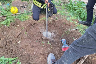 Su kuyusuna düşen kirpi kurtarıldı
