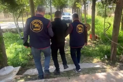 Kesinleşmiş 40 yıl cezayla aranan şahıs saklandığı bağ evinde yakalandı
