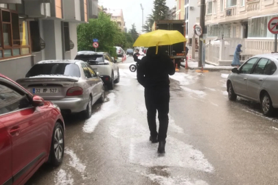 Isparta’da sağanak etkili oldu
