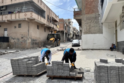 Eyyübiye’de yol çalışmaları devam ediyor

