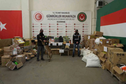 Kapıkule’de dev operasyon: Milyonlarca liralık kaçak eşya ve uyuşturucu ele geçirildi
