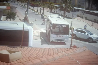 Antalya’da göz göre göre kaza kameraya yansıdı
