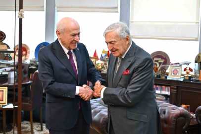 MHP Genel Başkanı Bahçeli, Rahmi Koç ve Ali Koç’u kabul etti
