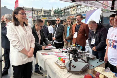 Meslek lisesi öğrencilerinin projeleri görücüye çıktı
