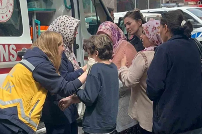 Yangında yaralanan özel ihtiyaç sahibi çocuk gözyaşlarına boğuldu
