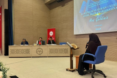 Gaziantep’te ‘Hafızlık ve Kur’an-ı Kerim’i Güzel Okuma Yarışması’ düzenlendi
