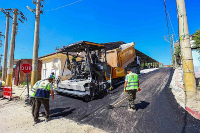 Denizli Büyükşehir Akkent Mahallesi’nde sıcak asfalt çalışmalarına başladı
