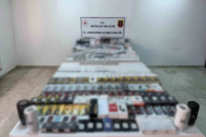 3,2 milyon liralık kaçak elektronik ürün ele geçirildi
