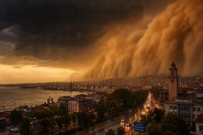 Çöl Tozu Dalgası Başlıyor! Kocaeli, İstanbul, Ankara, İzmir ve Tüm İllerde Hava Durumu
