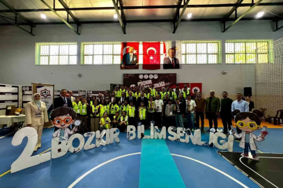 Bozkır’da 2. Bilim Şenliği coşkuyla tamamlandı
