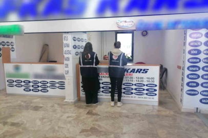 Kars’ta şehirlerarası otobüs firmalarına sıkı denetim
