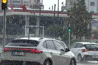 Aksaray’da şiddetli yağmur etkili oldu
