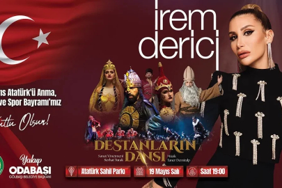 19 Mayıs coşkusu İrem Derici ile Gölbaşı’nda yaşanacak
