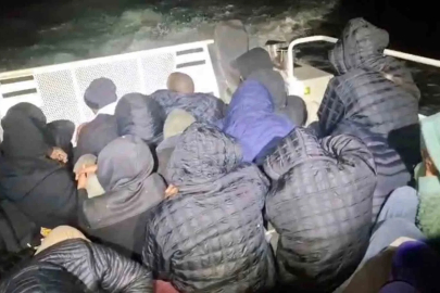 Milas açıklarında 28 düzensiz göçmen yakalandı
