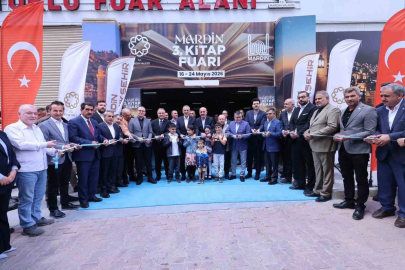 Mardin’de "3. Kitap Fuarı" kapılarını açtı

