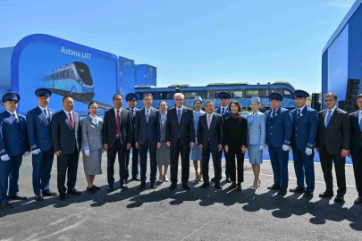 Astana’da Hafif Raylı Sistem hizmete açıldı

