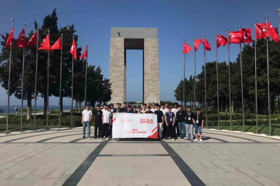 Düzceli gençler Çanakkale ruhunu yerinde yaşadı
