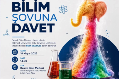 Denizli Bilim Merkezi’nde her yaşa uygun ‘Bilim Şovu’ yapılacak
