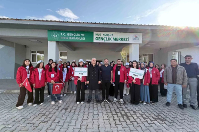Korkut’ta lise öğrencileri tarih yolculuğuna çıktı
