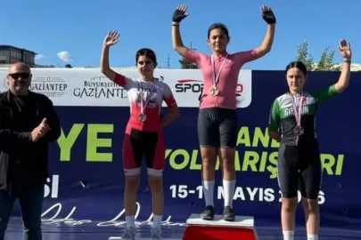 Akhisarlı pedallar Gaziantep’te zirveye çıktı
