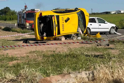 Diyarbakır’da iki otomobil çarpıştı: 6 yaralı

