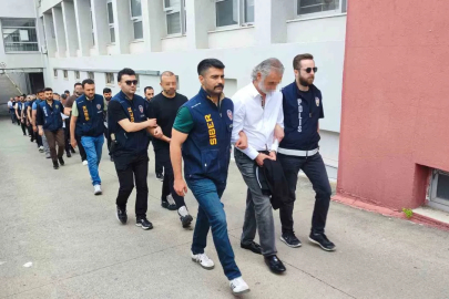 Yasa dışı bahis operasyonunda gazeteci Kütahyalı ile birlikte 154 şüpheli adliyeye sevk edildi

