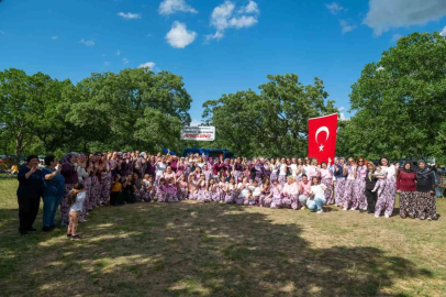 Baharın en renkli geleneği: Hıdırellez şenliklerinde yüzlerce kişi buluştu
