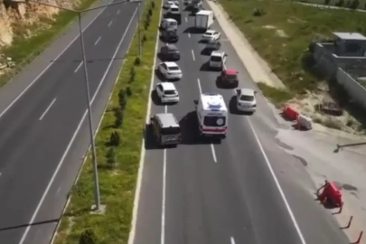 Trafikte fermuar sistemiyle ambulanslara hızlı geçiş hedefleniyor
