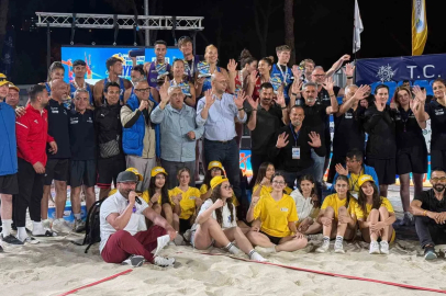 Plaj Voleybolu heyecanı Aydın’da yaşandı
