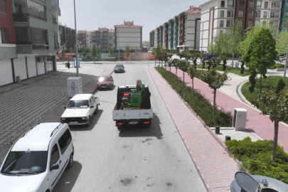 Karatay Belediyesi’nden Kurban Bayram öncesi ilaçlama mesaisi

