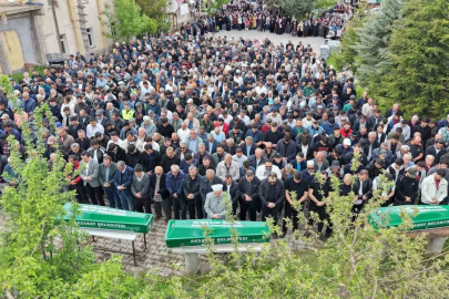 Su kuyusundaki temizlik faciasında ölen 3 kişi son yolculuğuna uğurlandı
