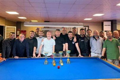 Gençlik Haftası’nda centilmenliğin kazandığı 3 Bant Bilardo turnuvası
