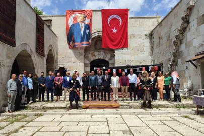 Tarihi Akhan Kervansarayında Yörük kültürüne ev sahipliği yaptı

