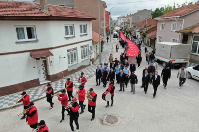 İnönü’de 107. Yıl Gençlik Yürüyüşü düzenlendi
