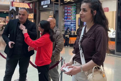 İlk kez dron kullandılar, heyecanı doyasıya yaşadılar
