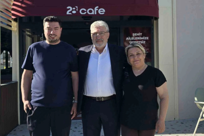 Merih Demiral kafe açtı, şehit ailelerine her şey ücretsiz oldu
